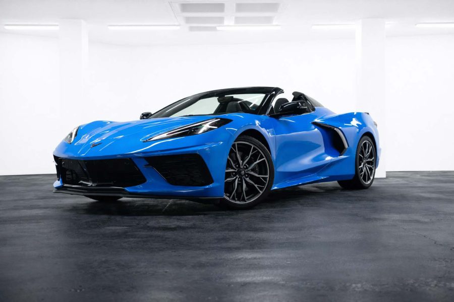 Corvette C8 Stingray for rent in Mallorca with Alphas Luxury