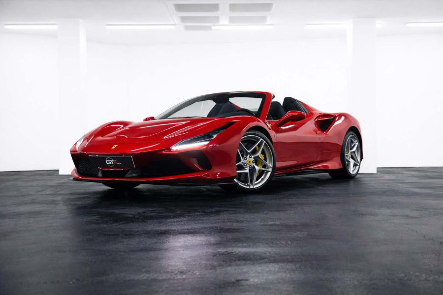 Ferrari F8 Spider for rent in Mallorca with Alphas Luxury