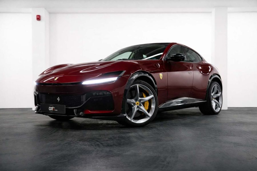 Ferrari Purosangue for rent in Mallorca with Alphas Luxury