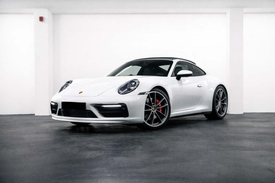 Porsche 911 Carrera S 992 for rent in Mallorca with Alphas Luxury