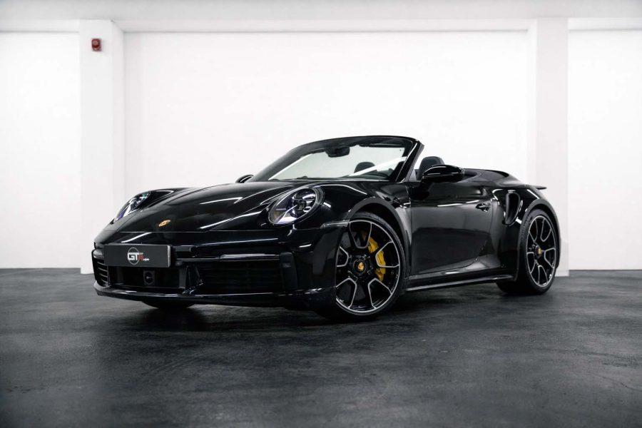 Porsche 911 Turbo S Cabriolet 992 for rent in Mallorca with Alphas Luxury